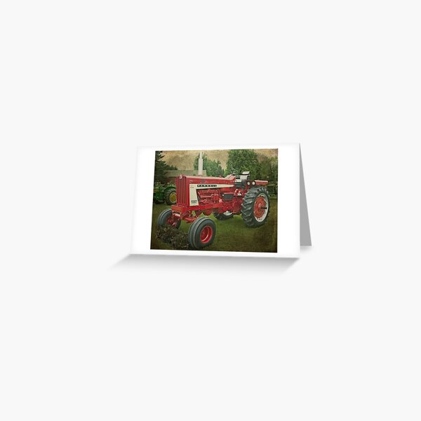 Farmall Tractor Greeting Card