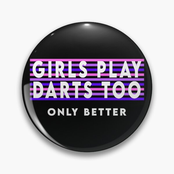 Item preview, Girls play darts too. Only better designed and sold by TheGreenGoat.
