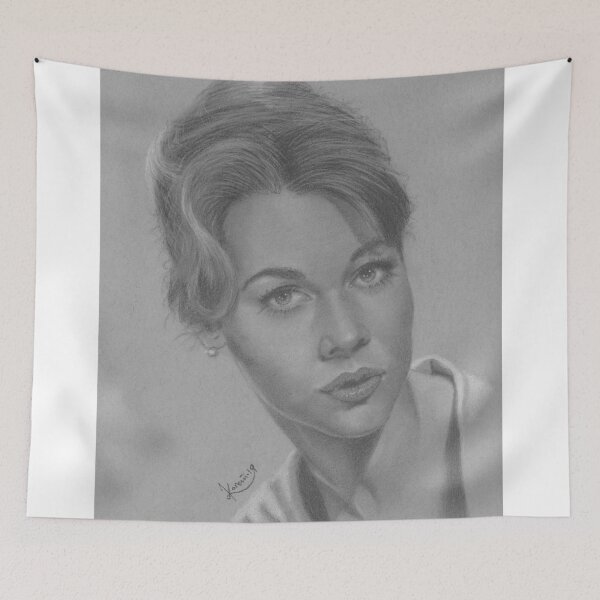 Item preview, Jane Fonda designed and sold by jkarenart.