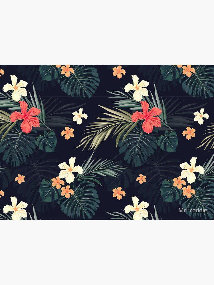 Dark tropical flowers by MrFreddie
