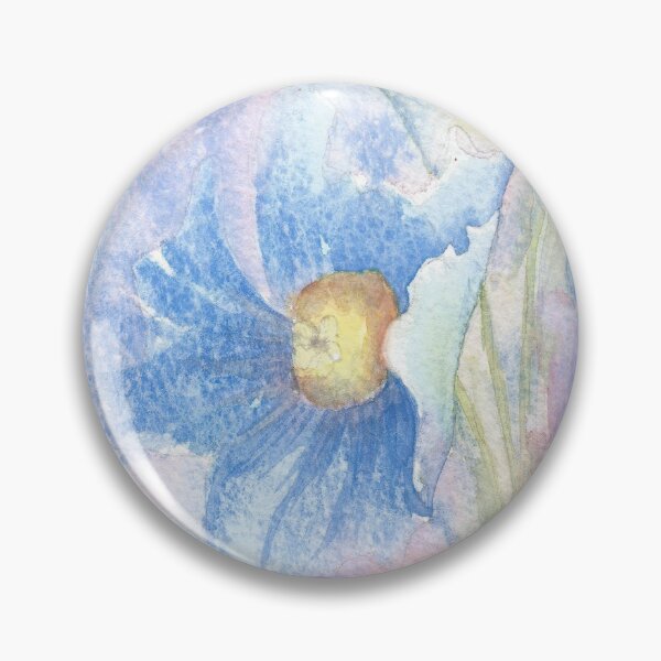 Item preview, Two Blue Poppies - watercolour designed and sold by jayne gaze.