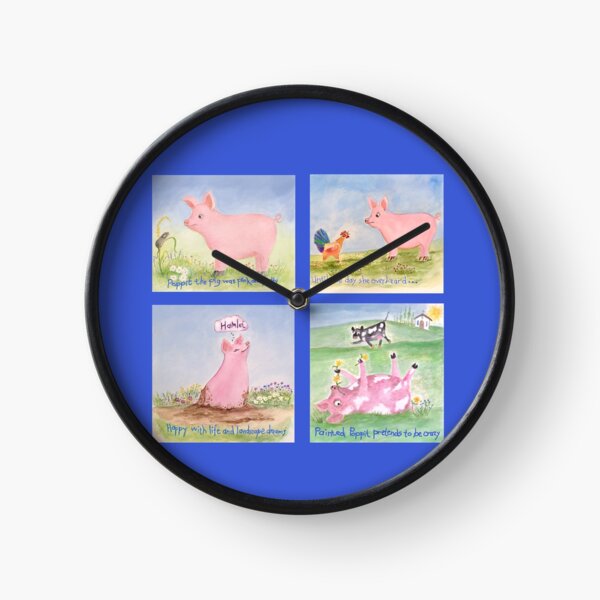 Poppit's Escape (illustrated by Des Mitchell) Clock