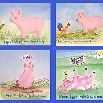 Artwork thumbnail, Poppit's Escape (illustrated by Des Mitchell) by Dennie Pasion