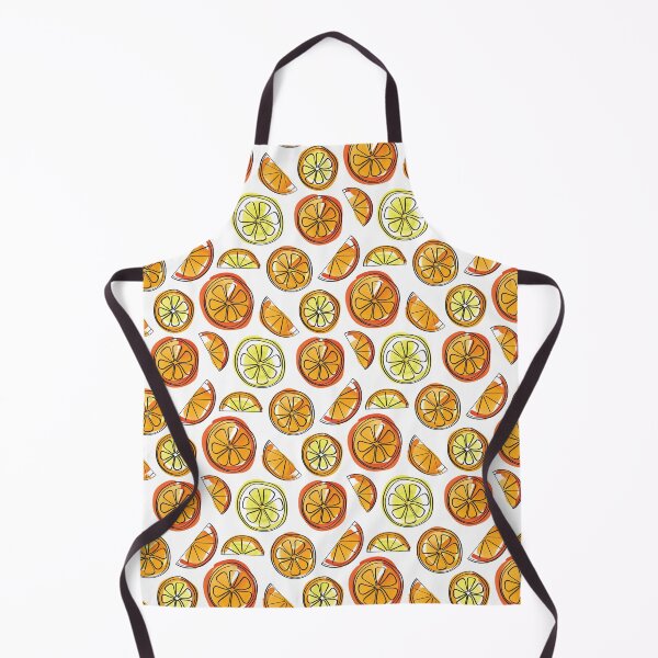 Item preview, Oranges and Lemons Pattern - Illustrated Citrus Fruits designed and sold by whyitsme.