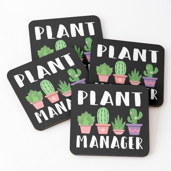 Item preview, Plant Manager Funny Succulent Cactus Gardening designed and sold by Vanover Designs.