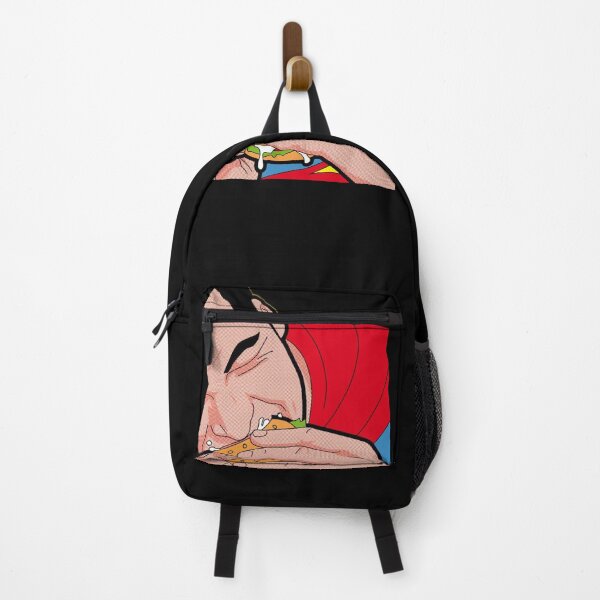Item preview, kryptonian eats a hamburger designed and sold by lovesuperkarma.