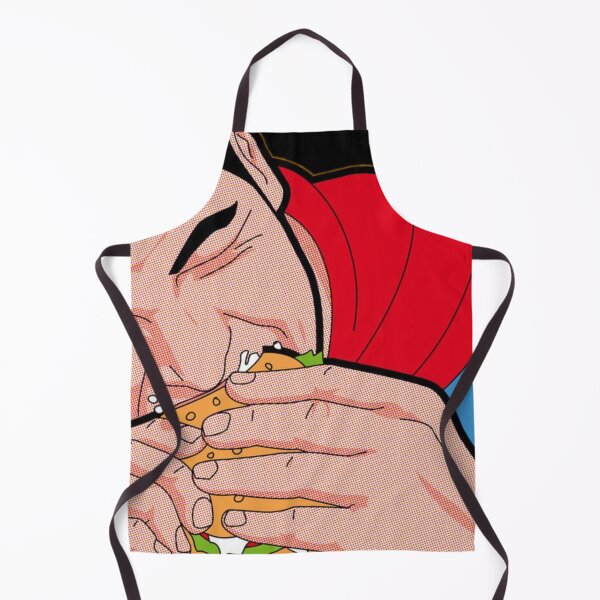 Item preview, kryptonian eats a hamburger designed and sold by lovesuperkarma.