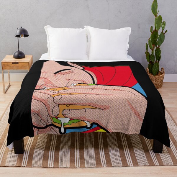 Item preview, kryptonian eats a hamburger designed and sold by lovesuperkarma.