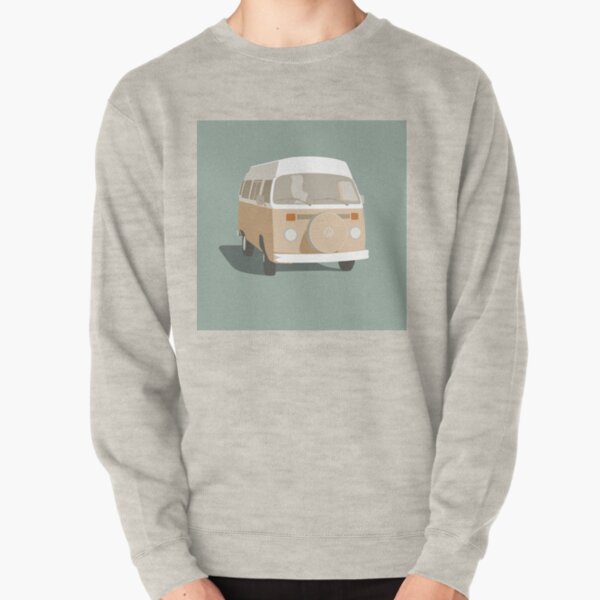 Campervan Beige Pullover Sweatshirt