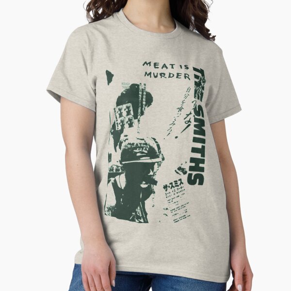 Vista previa del artículo con la obra «The Smiths - Meat is Murder (japonés) (variante verde)», diseñado y vendido por Cammi Friederichs.