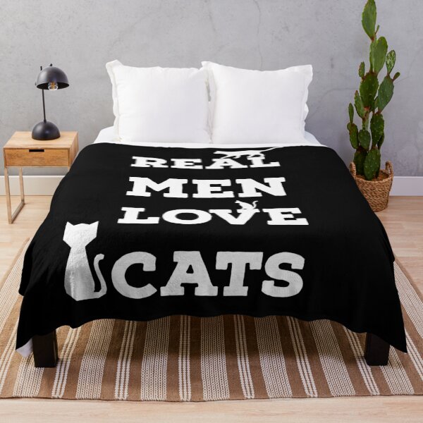 Item preview, Real men love cats designed and sold by Jamiecsmith1986.