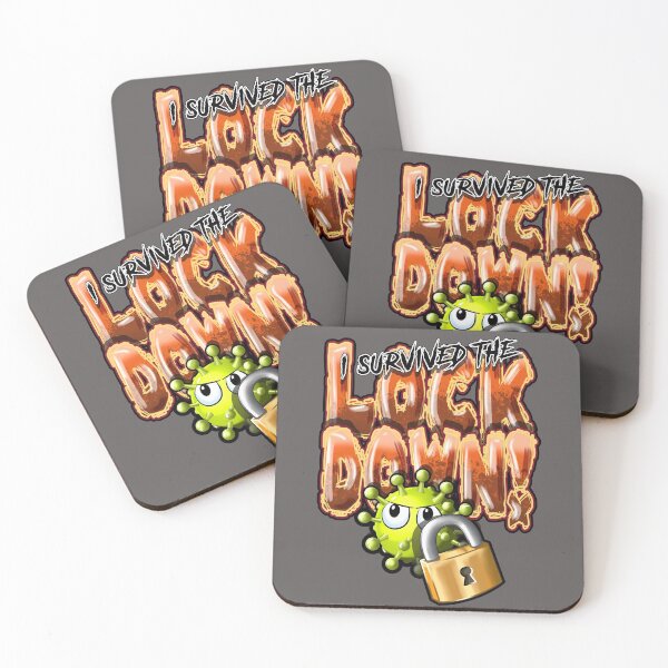Item preview, I survived the lockdown! designed and sold by Mike-vom-Mars.