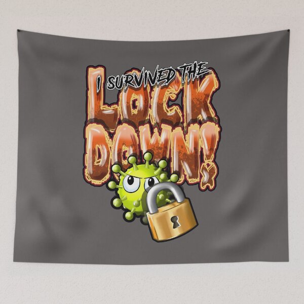 Item preview, I survived the lockdown! designed and sold by Mike-vom-Mars.