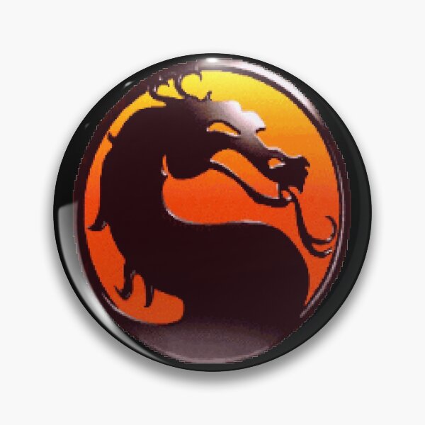 Item preview, MORTAL KOMBAT PIXEL LOGO designed and sold by PIXLTEES.