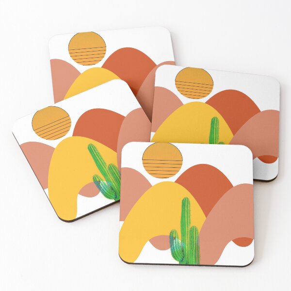 Item preview, Mid-Century Modern Abstract Cactus Sun designed and sold by Old Urban Farmhouse Design Studio.