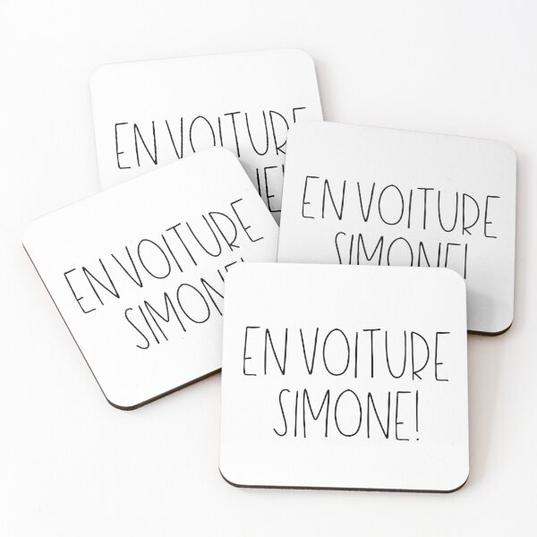 Item preview, En voiture Simone designed and sold by TheLemonBox.