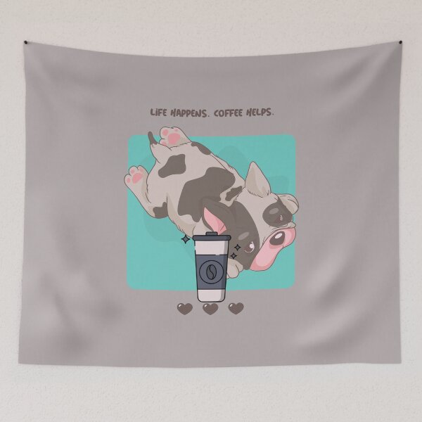 Item preview, Life Happen. Coffee Helps designed and sold by Ayurveda Fun Store.