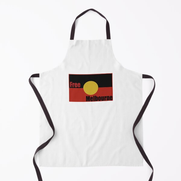 Item preview, Free Melbourne Aboriginal Flag designed and sold by betkakayd.