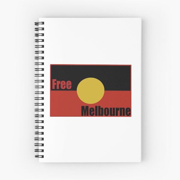Item preview, Free Melbourne Aboriginal Flag designed and sold by betkakayd.