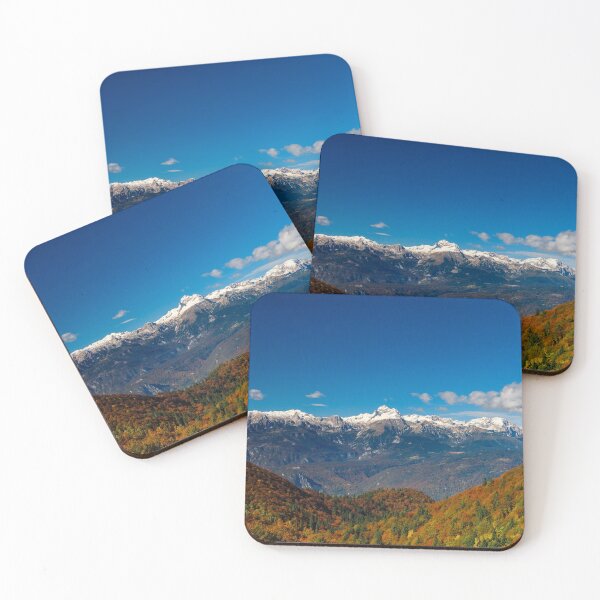 Item preview, Stunning autumn scenery with a view on mountain Triglav, Slovenia designed and sold by Patrik Lovrin.