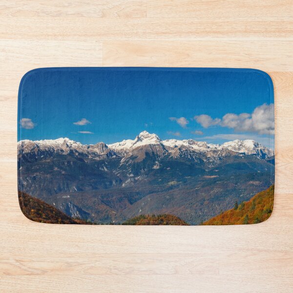 Item preview, Stunning autumn scenery with a view on mountain Triglav, Slovenia designed and sold by Patrik Lovrin.