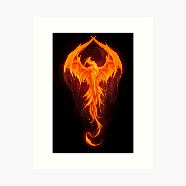The Dragonphoenix Art Print