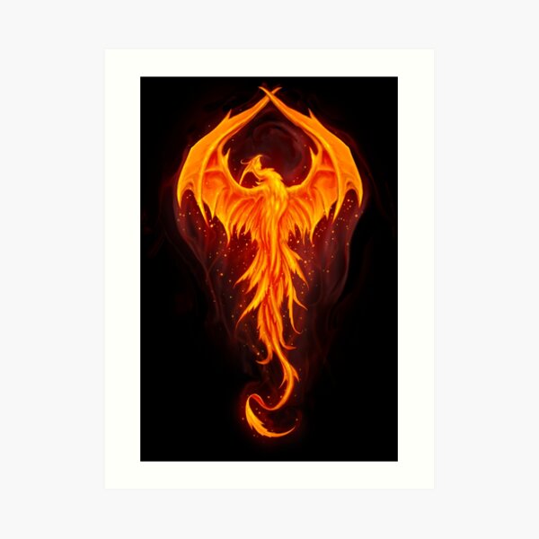 The Dragonphoenix Art Print