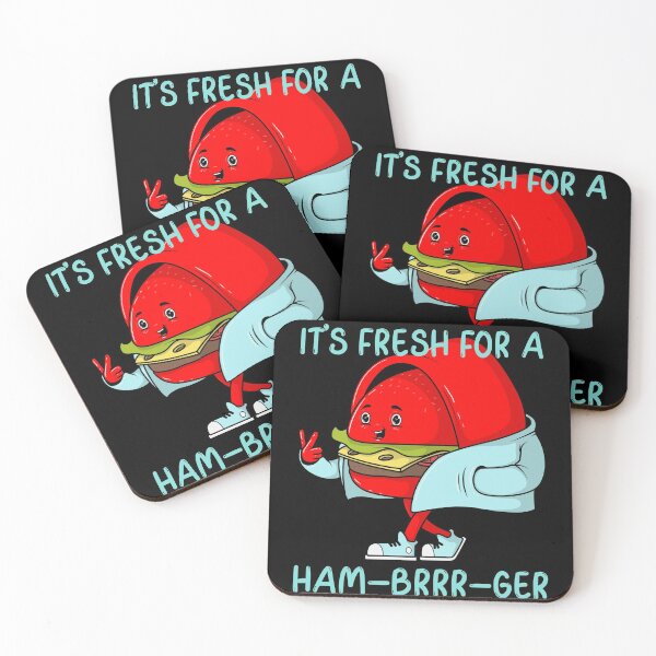 Item preview, It's Fresh For A Hamburger. Ham-Brrrr-ger.  designed and sold by Zwembad Vergelijker.