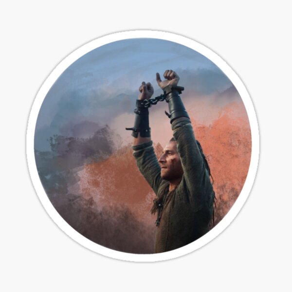 Charles Vane Watercolour Sticker