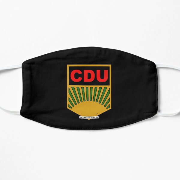 CDU | Satire, Protest, BRD Flache Maske