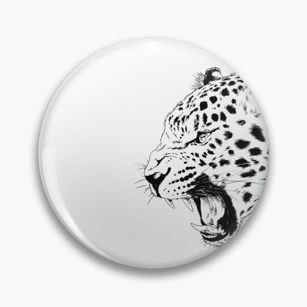 Item preview, Head Of Leafy Tiger Face In Confrontation  designed and sold by chaladin.