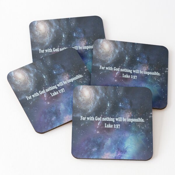 Item preview, Luke 1:37 designed and sold by Frankie Cat Photography.
