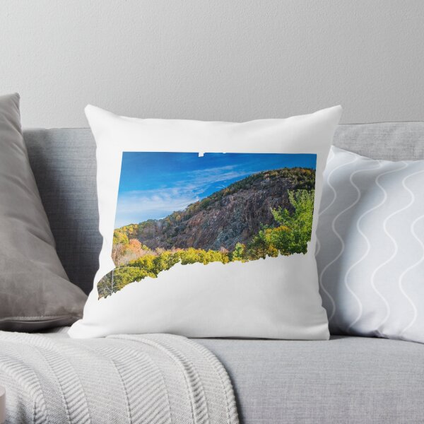 The Sleeping Giant Throw Pillow for Sale by Rochelle Smith