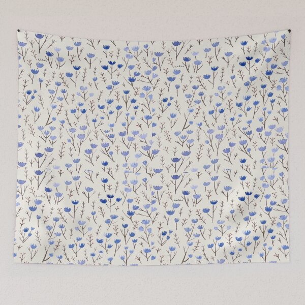 Item preview, Basic blue flower pattern designed and sold by katieeh21.