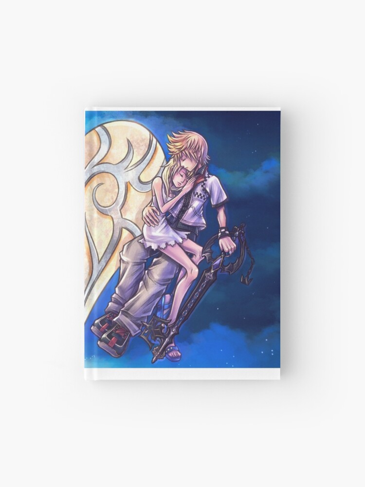 Sora and Kairi Kingdom Hearts 2 Hardcover Journal by Lali-Holley