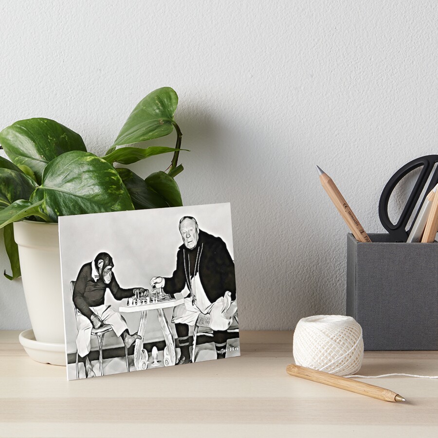 Item preview, Art Board Print designed and sold by ChessMonkey.