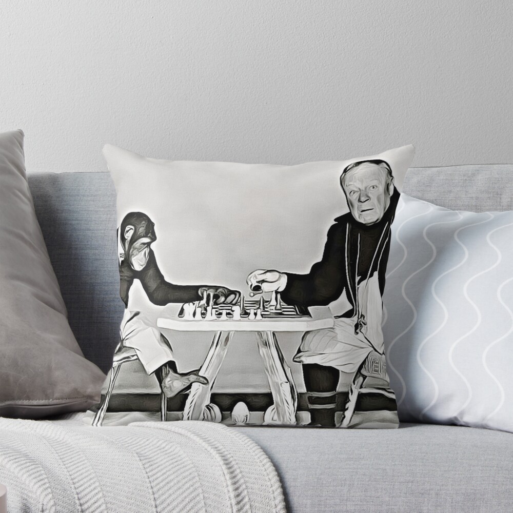 Item preview, Throw Pillow designed and sold by ChessMonkey.