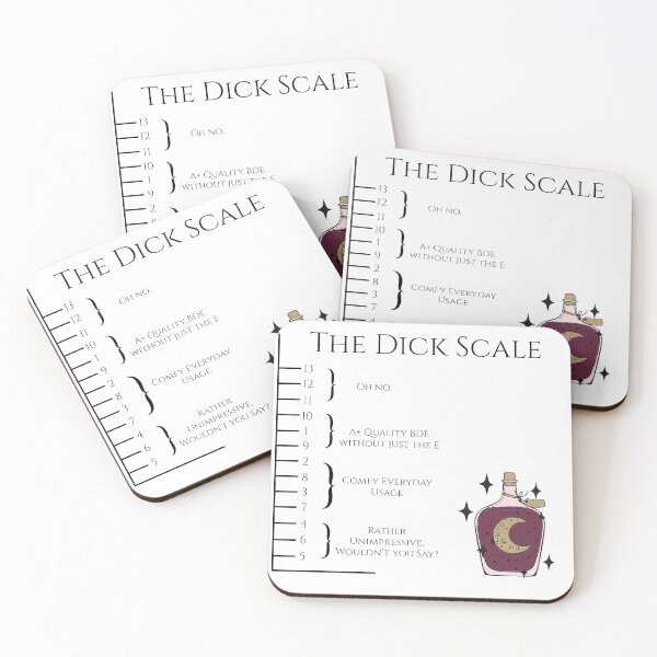 Item preview, The Dick Scale designed and sold by KathrynMoon.