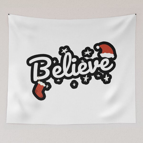 Item preview, Believe Christmas, Believe in Christmas, Holiday Merry Christmas2 designed and sold by Beam8989.