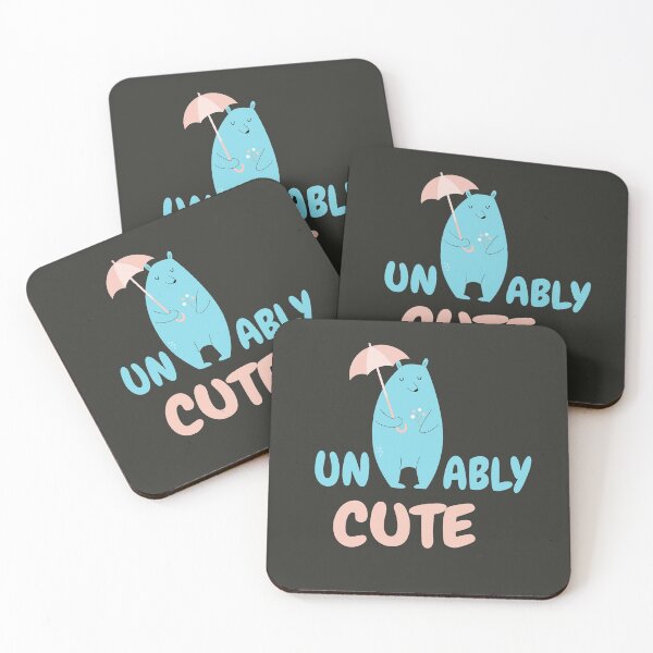 Item preview, Unbearably cute - Hug a bear day design designed and sold by wingdingr.