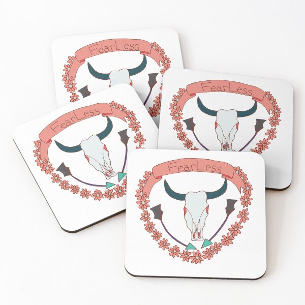 Item preview, Fearless Bull Skull and Daisies Design designed and sold by DeLislesRT.