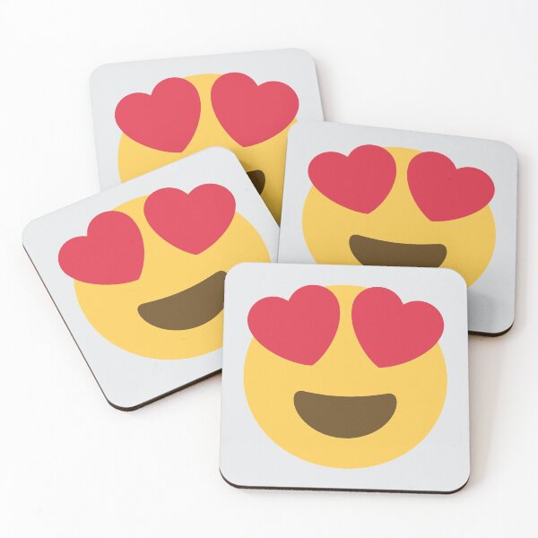 Artikelvorschau, Herz Augen Gesicht entworfen und verkauft von Stitchmoji.