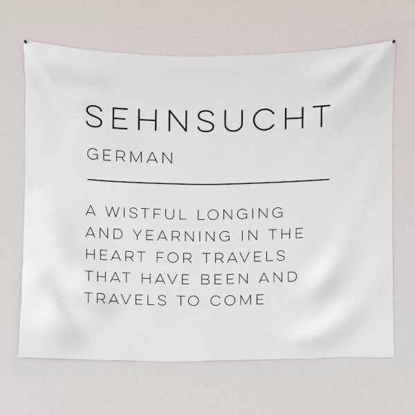 Item preview, Sehnsucht Definition designed and sold by wisemagpie.