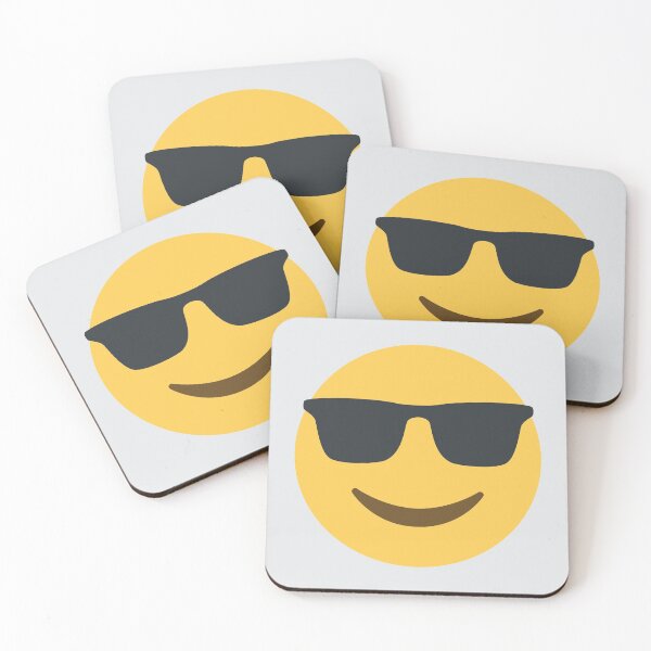 Item preview, Cara sonriente de las gafas de sol designed and sold by Stitchmoji.