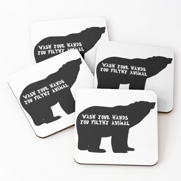 Item preview, Wash Your Hands You Filthy Animal designed and sold by SciathDe.