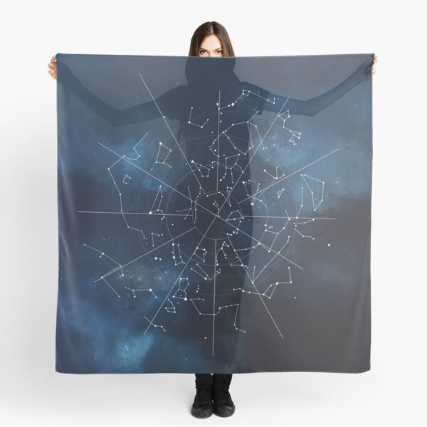 Celestial Map Scarf