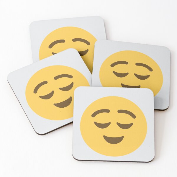 Item preview, Relieved Face designed and sold by Stitchmoji.