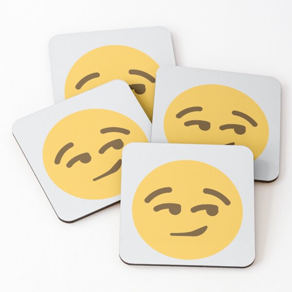Item preview, Smirking Face designed and sold by Stitchmoji.