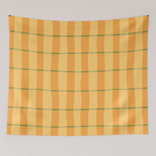 Item preview, Preppy Green Beige Yellow Gingham Plaid designed and sold by IamTrending.