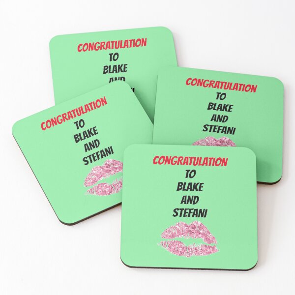 Item preview, congratulation to blake and stefani designed and sold by infinity-khd.